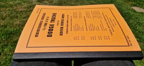 Brand new reprint ww2 - reprint, dodge