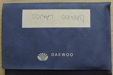 DAEWOO LANOS Car Drivers Handbook Manual Wallet Apr 1999 #DWMC 9H 10000B
