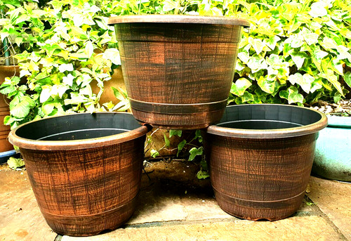 Set 35cm large copper - 3,