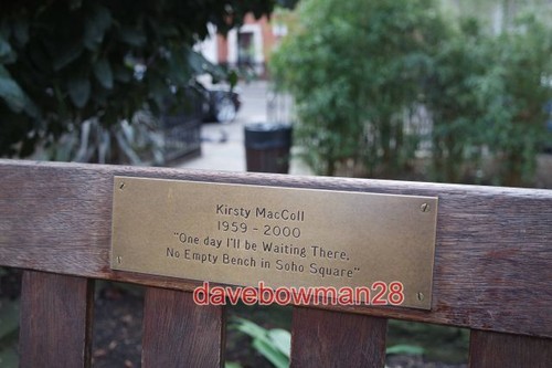 Photo kirsty bench soho - ,