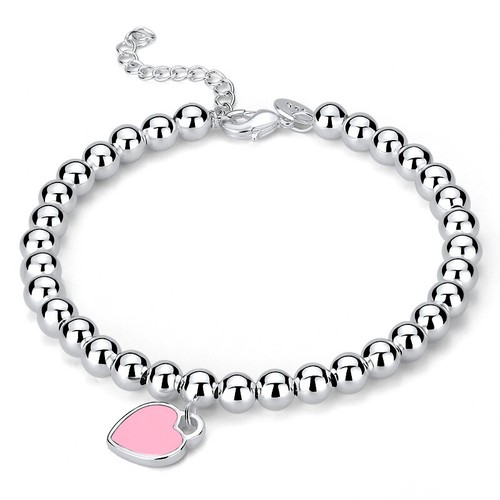 Beads linked charm bracelet - beads,