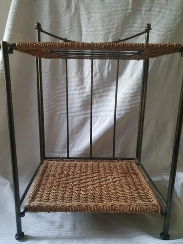 Wicker and metal folding - wicker,