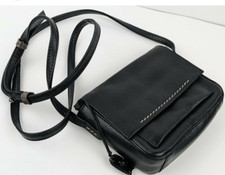 Radley Black Pebble Leather Mini Cross Body Bag