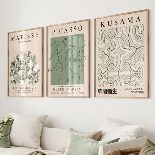 Matisse picasso kusama set - picasso,