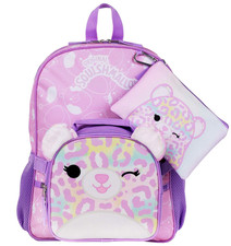 4 Piece Squishmallow Backpack Lunch Box Bag Tote Lunchbox Pencil Case Set Large