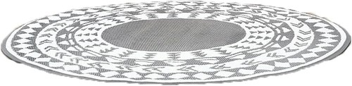 Round reversible outdoor - reversible, rug