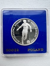 1987 500 Zloty Poland Euro Cup