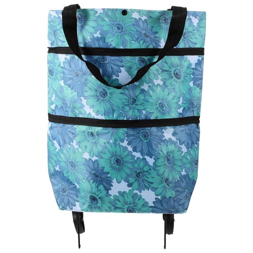 Rolling tote bag with - with, wheels
