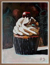 ORIGINAL ART MODERN COLOURFUL ABSTRACT EXPRESSIONISM PAINTING ON CANVAS 12"x16"