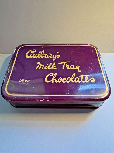 Cadbury milk tray - tray, antique