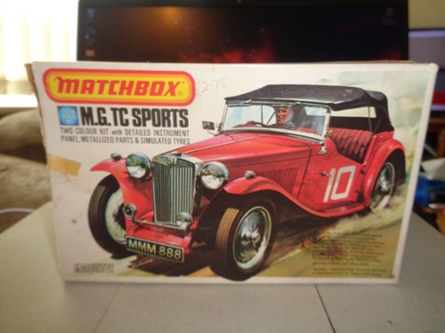 Matchbox model kit - mg., tc
