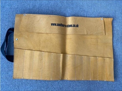 Leather tool roll - leather,
