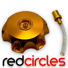 Gold cnc pit bike alloy - pit, fuel