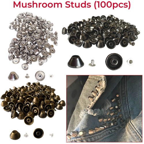 Punk studs cone mushroom - studs,