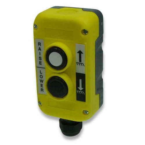 Two button control box tail - button,