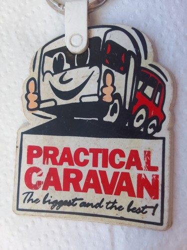 Vintage retro keyring plastic - keyring,