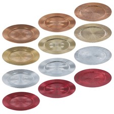 Christmas Charger Plates Dinner Placemats Dining Table Decor Setting Xmas - 33cm