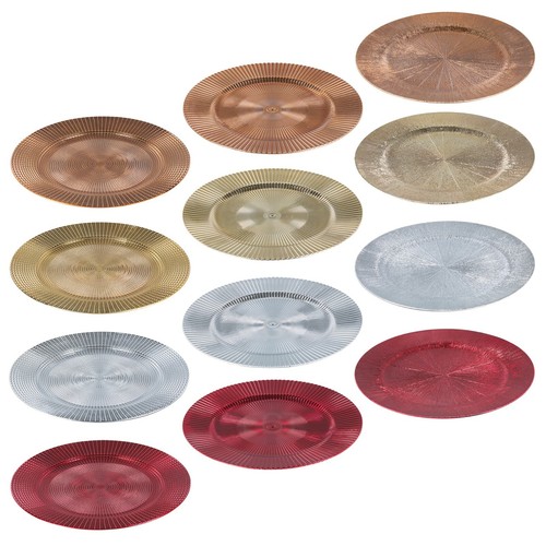 Christmas charger plates - christmas,