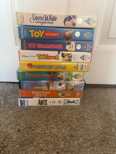 Vintage vhs tapes including - vintage,