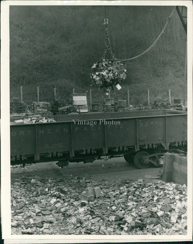 1945 tin cans - tin, salvage
