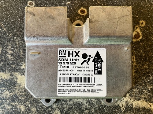 Vauxhall corsa airbag ecu - d,
