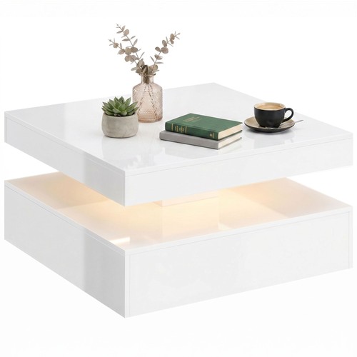 Homcom led coffee - led,
