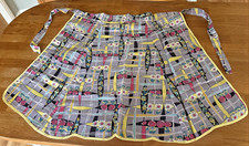 Vintage Half Pinny Wide Apron