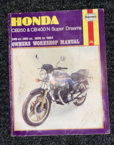 Haynes honda cb250 - haynes, n