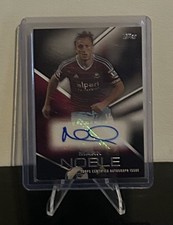 Mark Noble Auto 2014 Topps Premier League Gold West Ham United