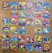 1999 Walkers Looney Tunes cubix tiles, incomplete set (7 & 22 missing from 36)