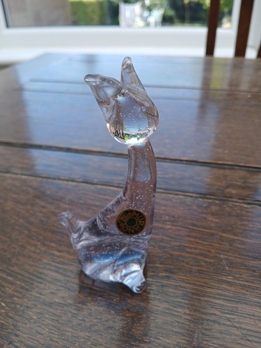 Vintage clear glass murano - vintage,