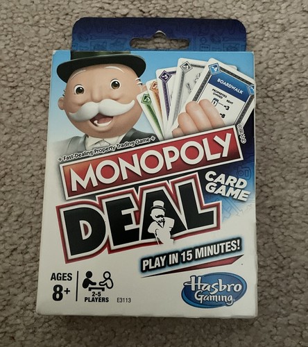 Hasbro monopoly deal card - hasbro, game