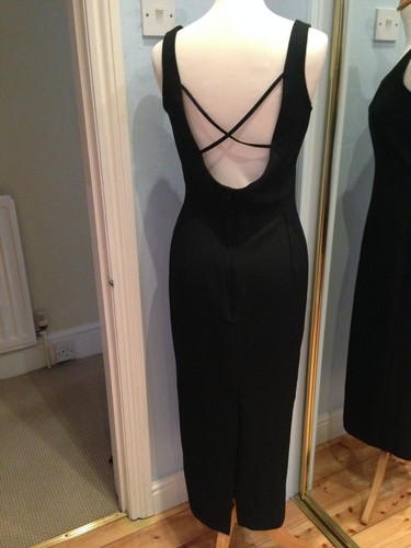 Vintage 1990 black - , backless