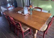 Antique Farm Pine Dining room