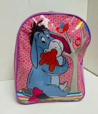 Disney Winnie The Pooh Eeyore Backpack Bag Kids Girls Boys Travel School Bags
