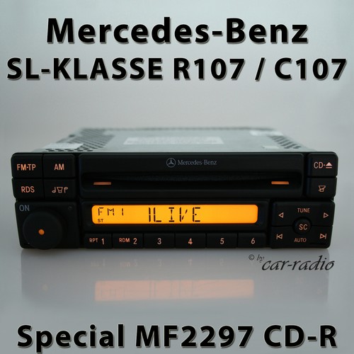 Genuine mercedes r107 radio - genuine,