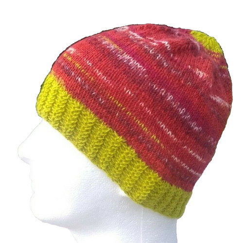 Mens alpaca wool beanie - alpaca, skully