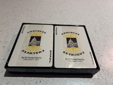 Vintage Congress Playing Cards Dual Unopened Decks Sealed Mooring Boat Owners
