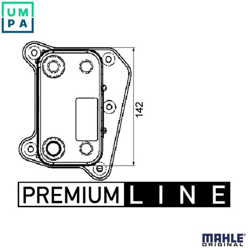 Oil cooler engine - oil, 38