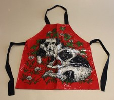 Puppies children's apron, good condition