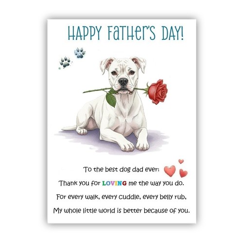 Father day card - day, the