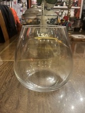 Heavy, Handmade, Clear Glass