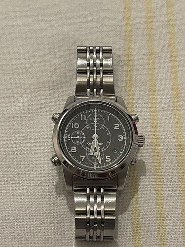 Seiko 7t32 7e90 chronograph - seiko,