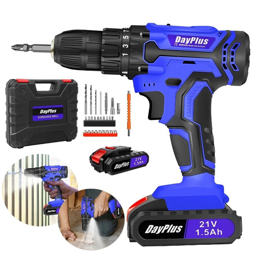 Dayplus 21v cordless drill - dayplus,
