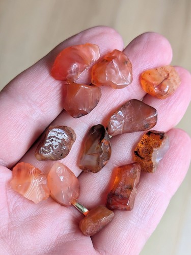 Beautiful carnelian - 12,
