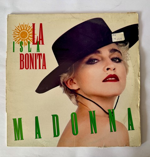 Madonna vinyl single - vinyl, "la