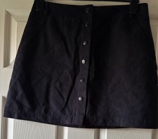 New Look Black Suede Look Mini