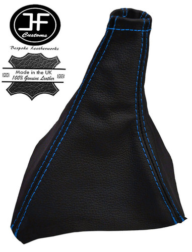 Blue stitch leather gear - blue,