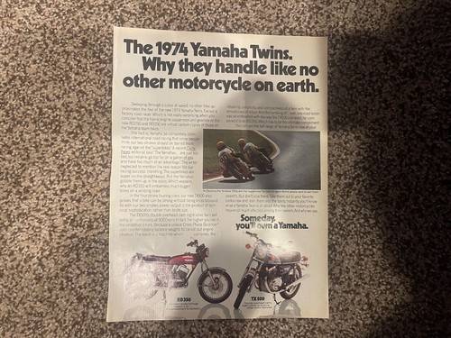 Yamaha twins rd350 - yamaha,