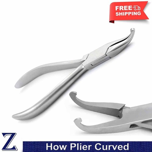 Dental how plier curved - plier,